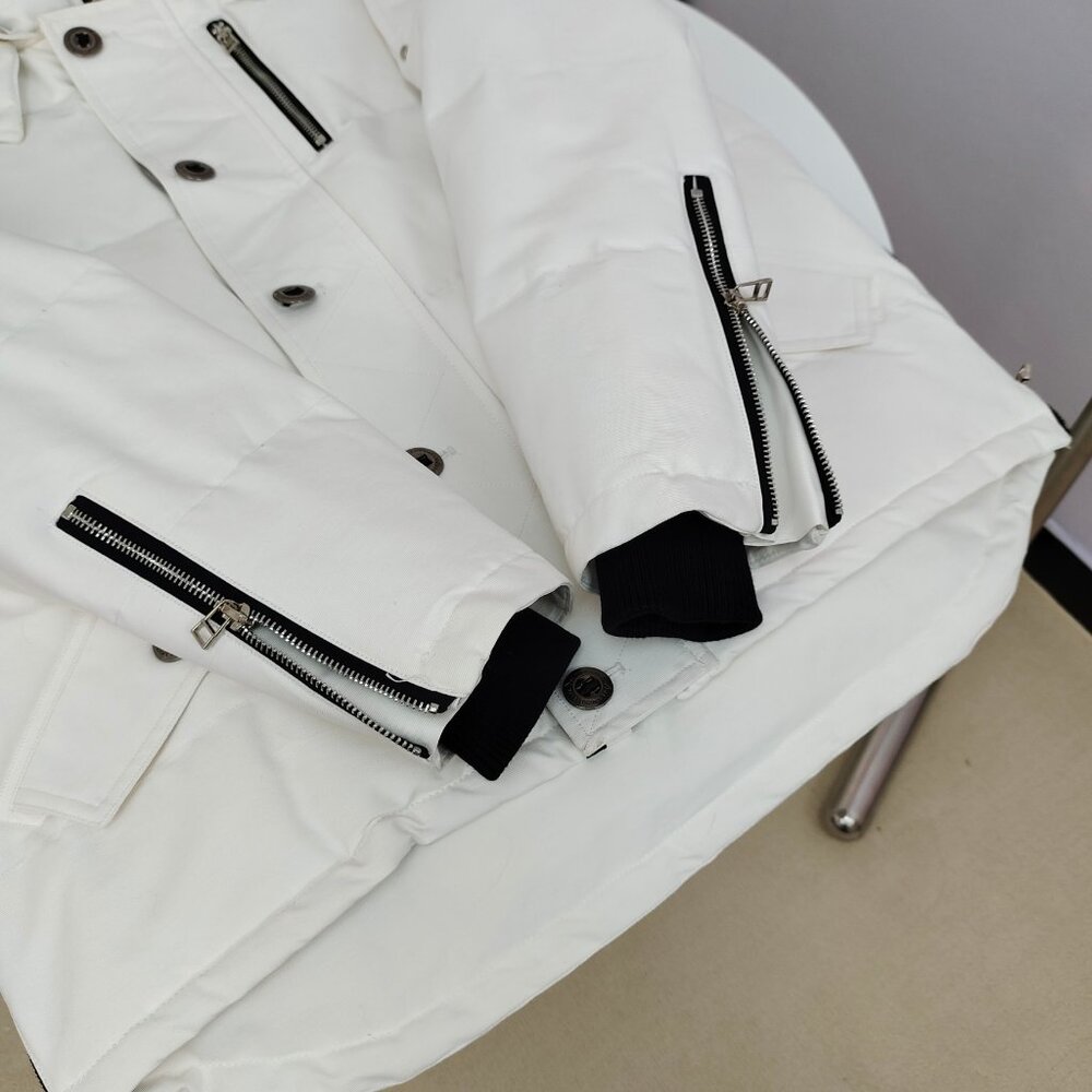 Moose Knuckles White Down Jacket - image 4